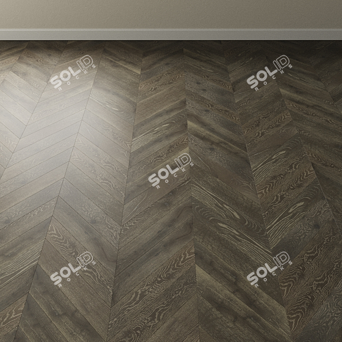 Grape Grain Oak Parquet 3D model image 4