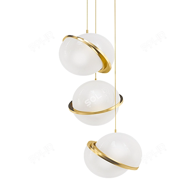 Modern Chandelier Collection 3D model image 3