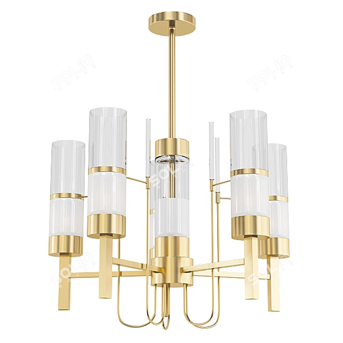 Modern Chandelier Collection 3D model image 5