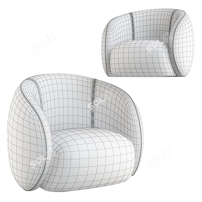 Elegance in Comfort: Sesta BOTERO 3D model image 2