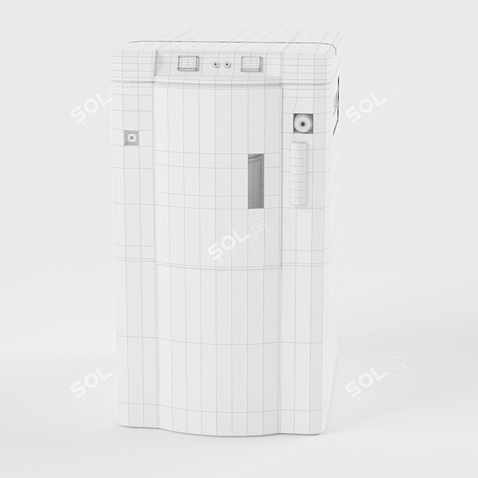 Medical Oxygen Concentrator 3D Model - High-Quality Design Visualization 3D model image 3