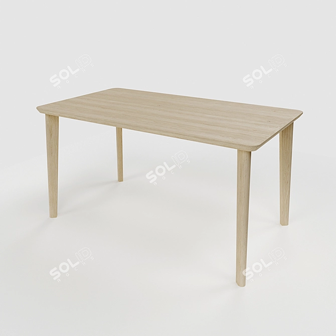 Naturally Elegant Lisabo Table 3D model image 1