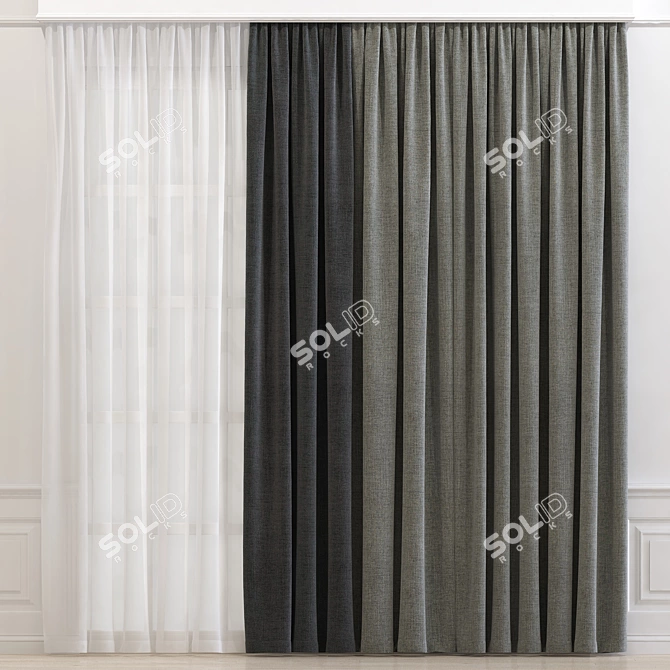 Refined and Redesigned Curtain

(Suppose translation is not needed) 3D model image 1