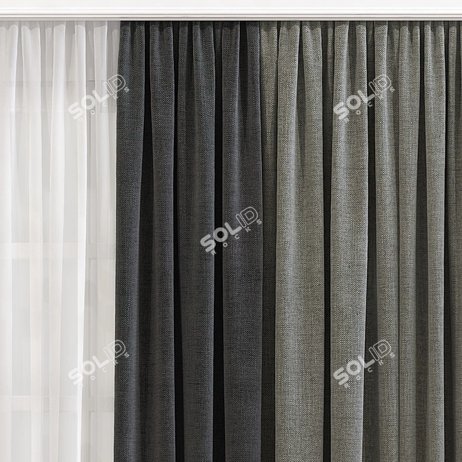 Refined and Redesigned Curtain

(Suppose translation is not needed) 3D model image 3