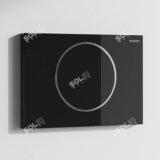 Globo 4all Bidet Set: Devit Mixer & Geberit Flush Button 3D model image 7