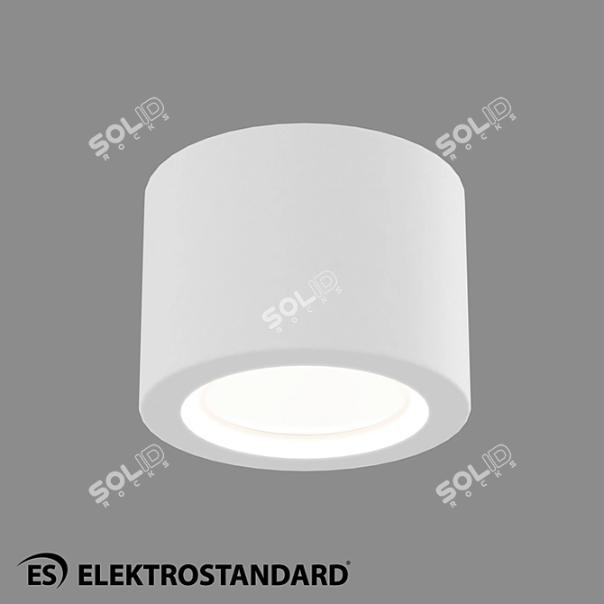 OM Ceiling Spotlight 6W White 3D model image 2