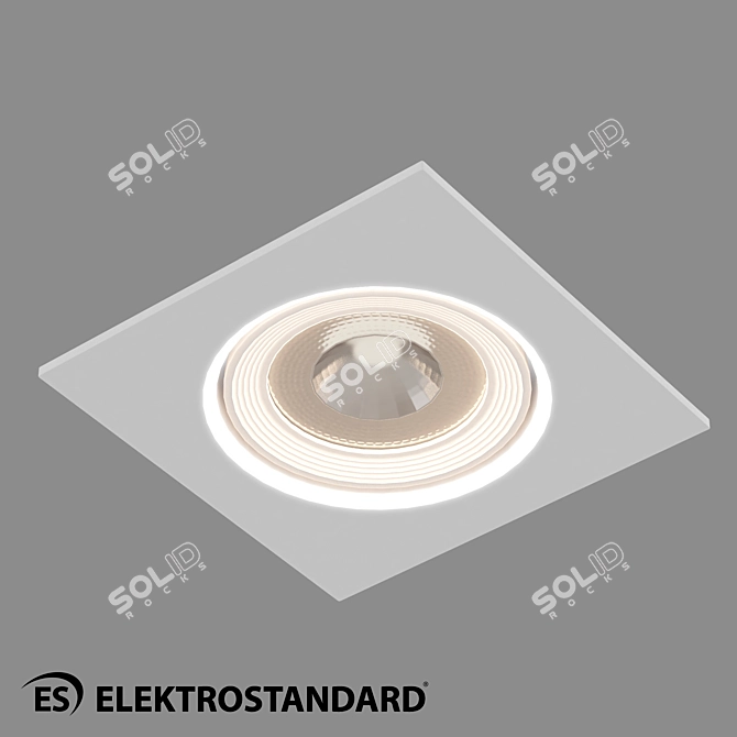 LED Recessed Downlight 6W White 3D model image 1