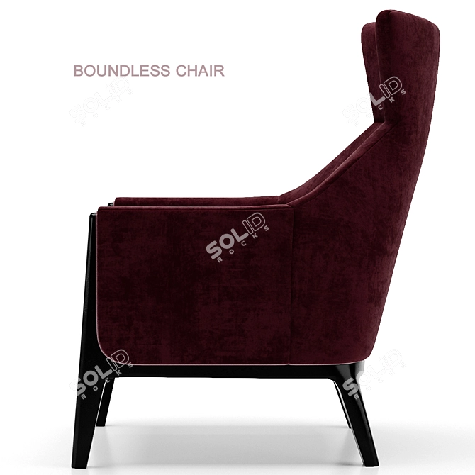 Eternal Comfort Chair 3D model image 2