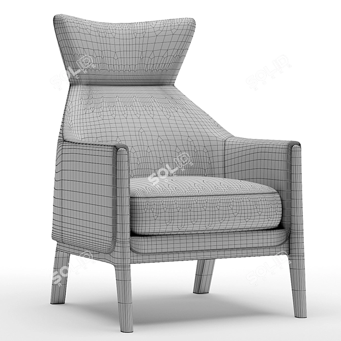 Eternal Comfort Chair 3D model image 3