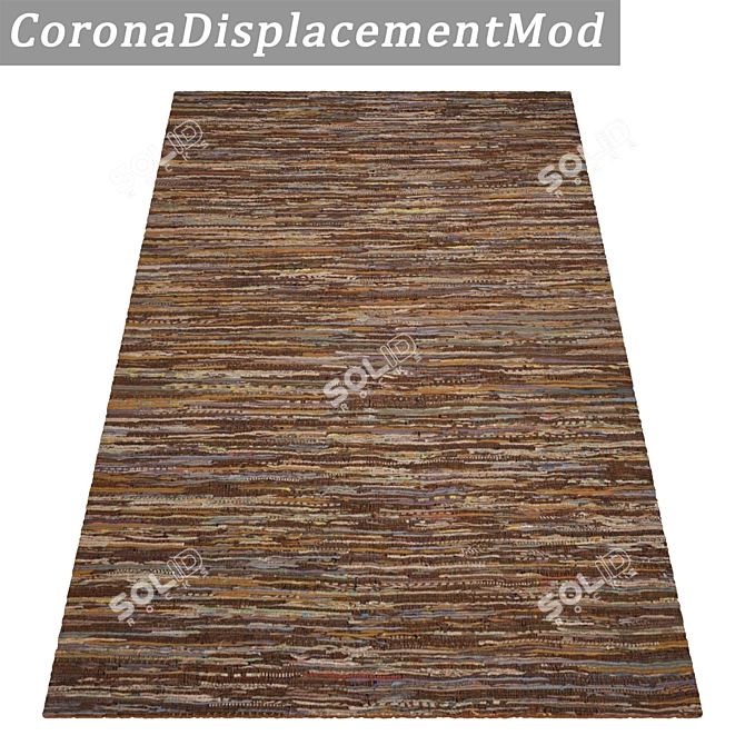 High-Quality 3-Piece Carpet Set 3D model image 4