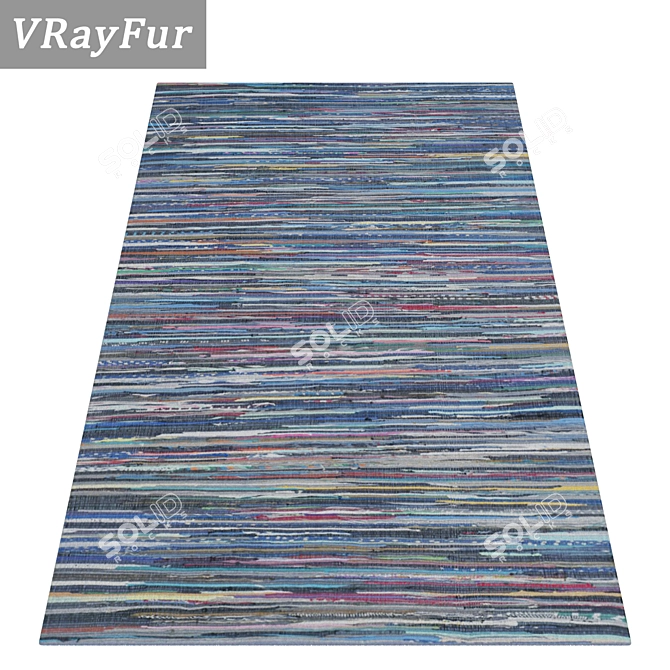 Premium Quality Carpet Set 3D model image 2