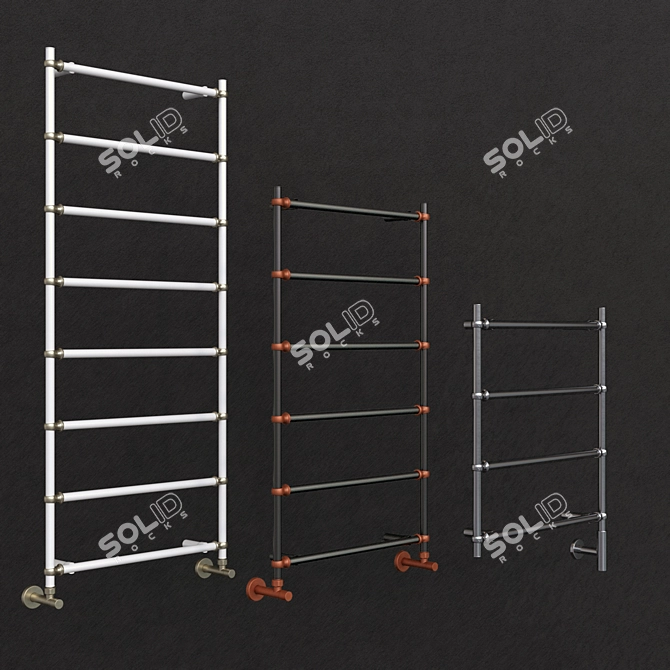 Irsap Bella Heated Towel Rail 3D model image 1