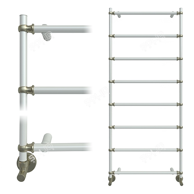 Irsap Bella Heated Towel Rail 3D model image 4