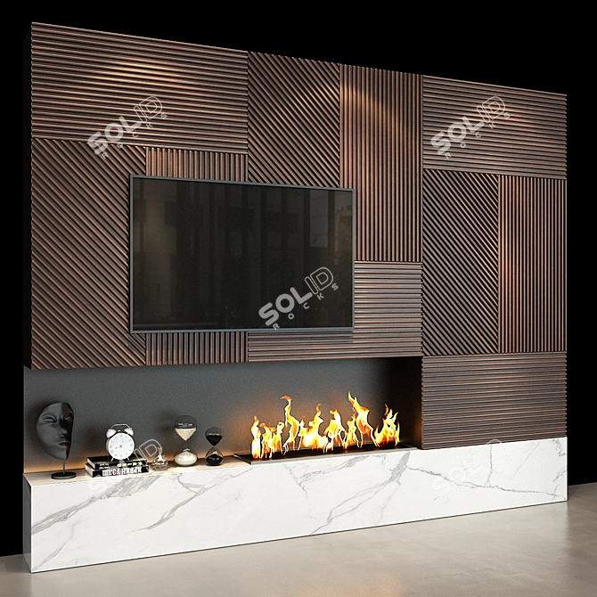 Studia 54 TV Wall Set 3D model image 2