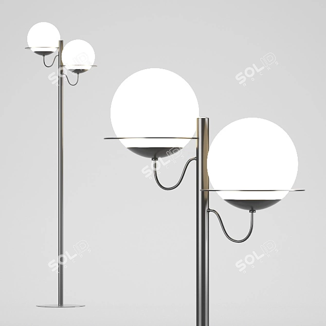 EGLO SABALETE Floor Lamp: Elegant and Modern 3D model image 1