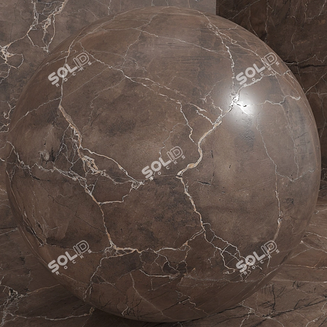 Seamless Stone & Marble Set 145 3D model image 2