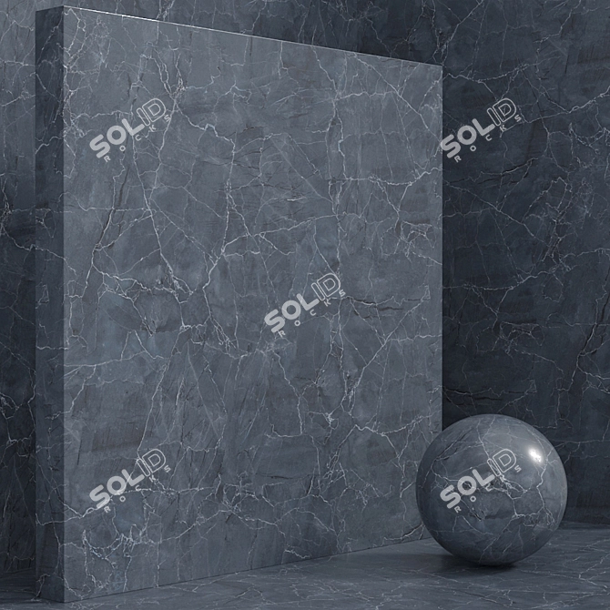 Seamless Stone & Marble Set 145 3D model image 5