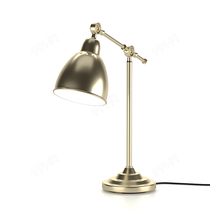 Barometr Lamp: Stylish Copper Illumination 3D model image 4