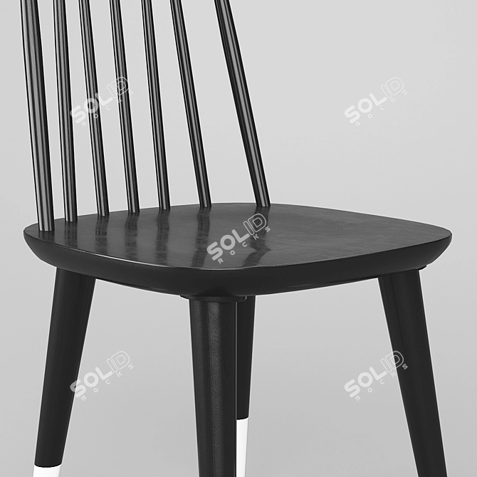 Modern Dining Chair Set 2013 3D model image 2