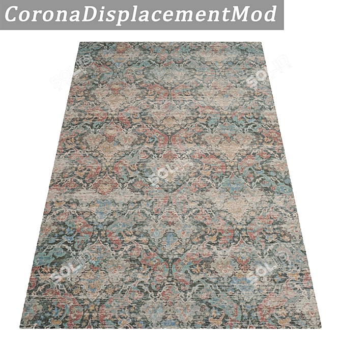 Luxury Carpet Set: High-Quality Textures, Multiple Variants 3D model image 4