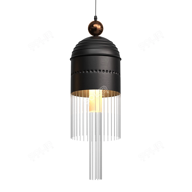 Modern Hanging Lamp 3D model image 3