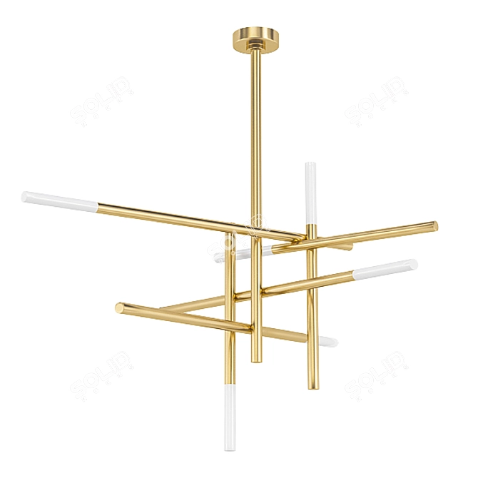 Modern Chandelier Collection - Set124 3D model image 3