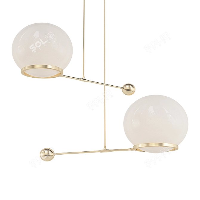 Modern Chandelier Collection - Set124 3D model image 4