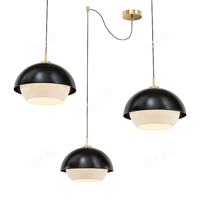 Modern Chandelier Collection - Set124 3D model image 5