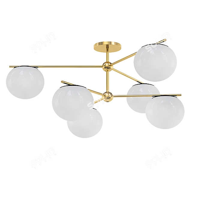 Modern Chandelier Collection 3D model image 3