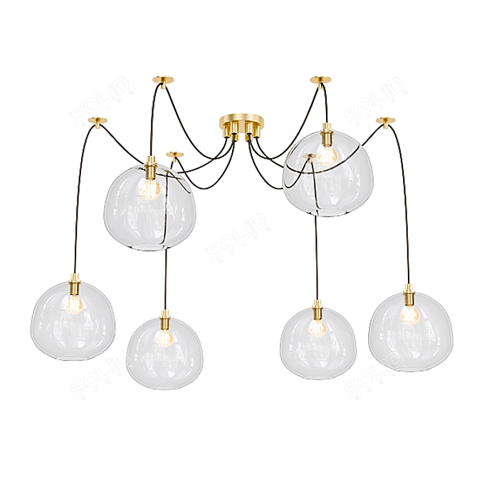 Modern Chandelier Collection 3D model image 2