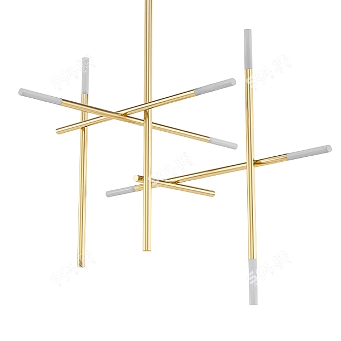 Modern Chandelier Collection 3D model image 4