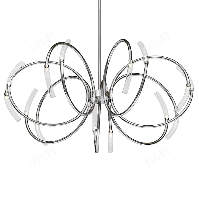 Modern Chandelier Collection 3D model image 5