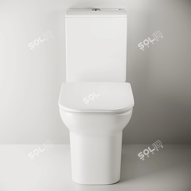 Ceramica Nova Enjoy CN1101E: Elegant Floor Standing Toilet 3D model image 2