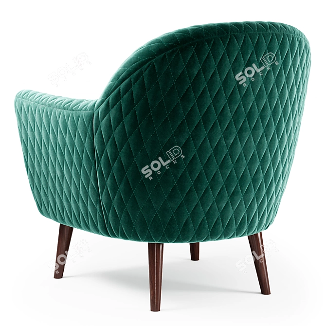 Deephouse Benelux Armchair 3D model image 3
