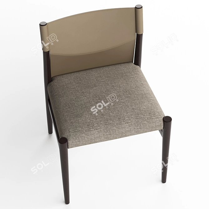 Elegant Sveva Chair: Timeless Beauty 3D model image 4