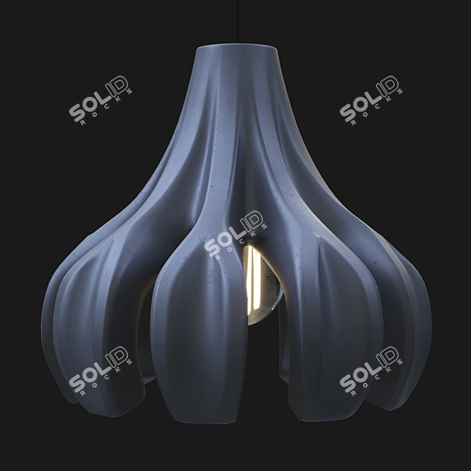 Colorful Pendant Lamp Collection: Java 3D model image 2