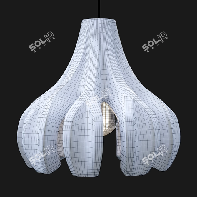 Colorful Pendant Lamp Collection: Java 3D model image 3