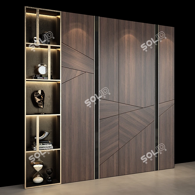 Modern Modular Furniture Set 3D model image 2