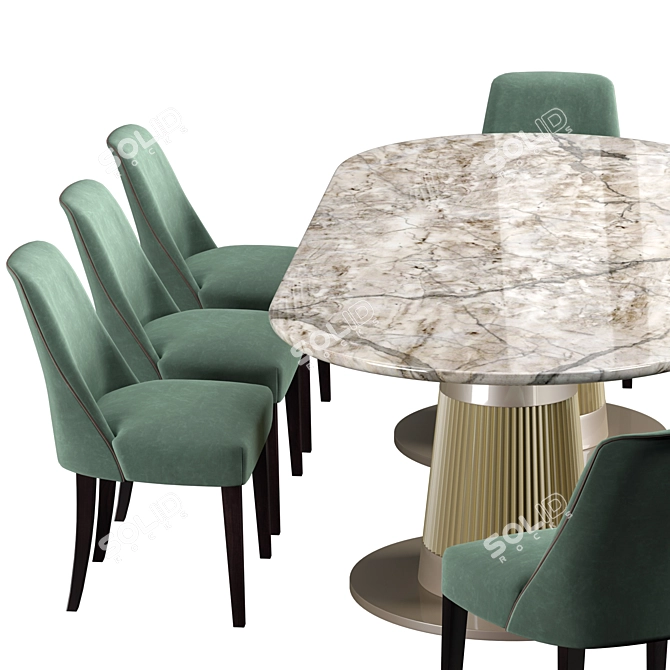 Turner Oval & Musa: Luxury Home Collection 3D model image 3