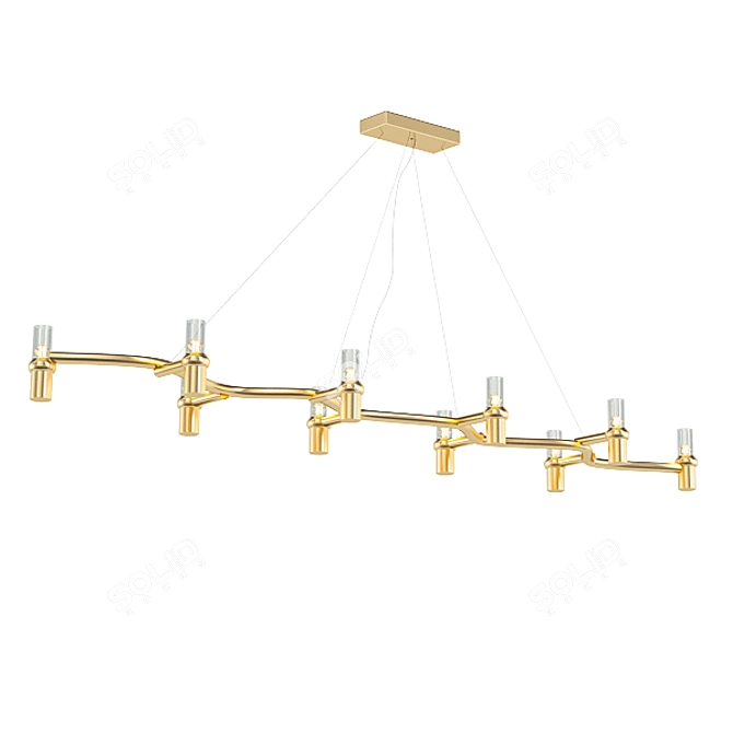 Modern Chandeliers Collection 3D model image 4