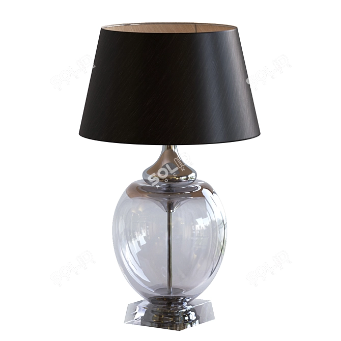 Villa Lumi Lisbon to Miami: Sophisticated Table Lamp 3D model image 1