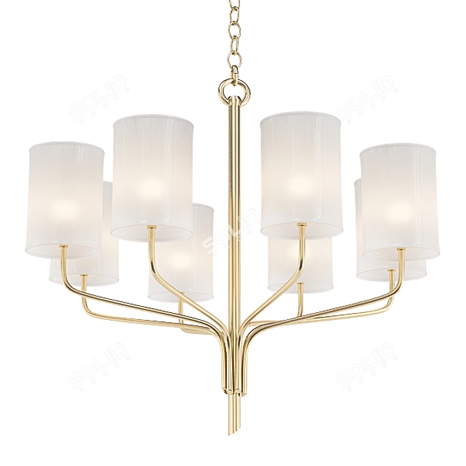 Modern Chandeliers Collection 3D model image 3