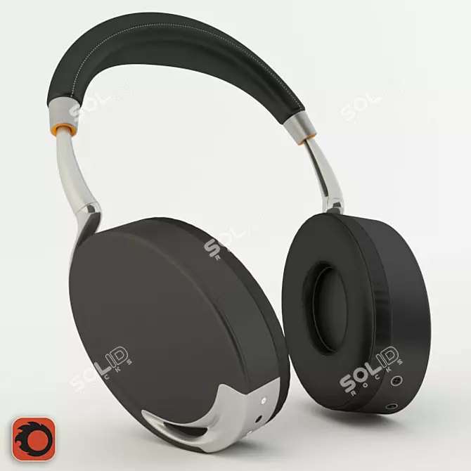 Parrot Zik I Bluetooth headphones by Starck 3D model image 1