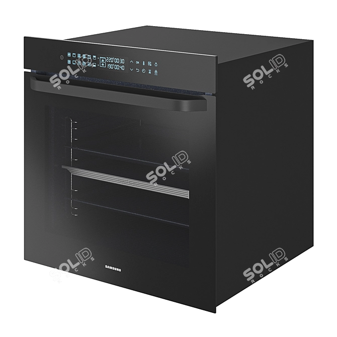 Samsung NV7000N: Versatile Built-in Oven 3D model image 2