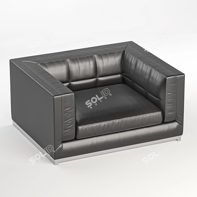 Elegant MaxAlto Chair: Stylish Design & Premium Comfort 3D model image 1