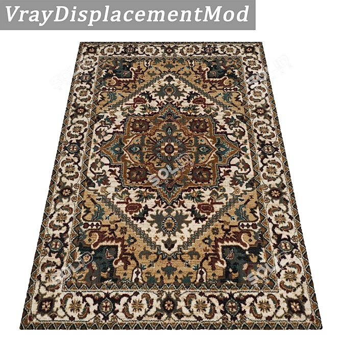 High Quality Carpets Set 3D model image 3