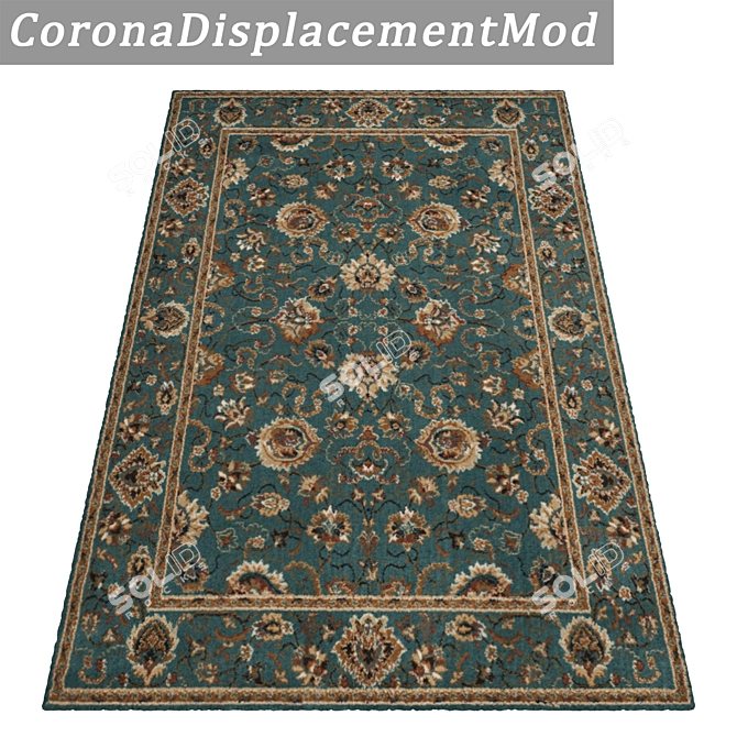 Luxury Carpet Set - High-Quality Textures 3D model image 4