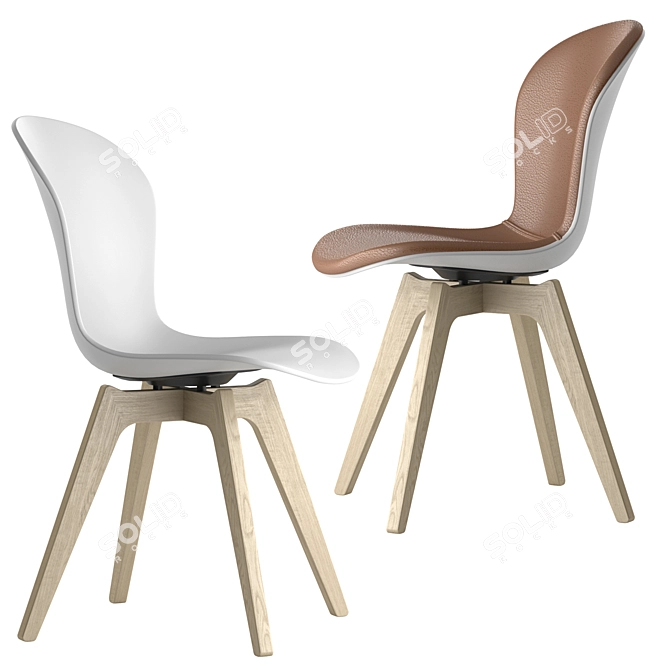 Boconcept Adelaide Chair: Sleek and Stylish Seating Solution 3D model image 4