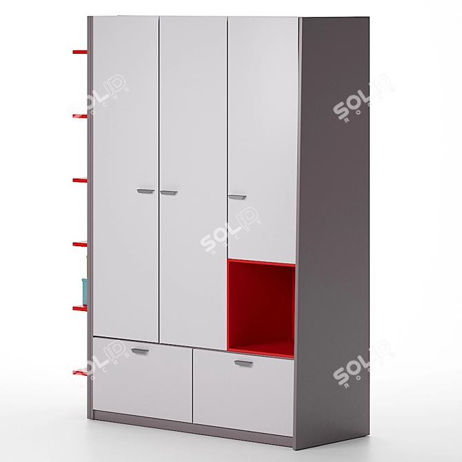 Modern Storage Solution: Stylish Cupboard 3D model image 3