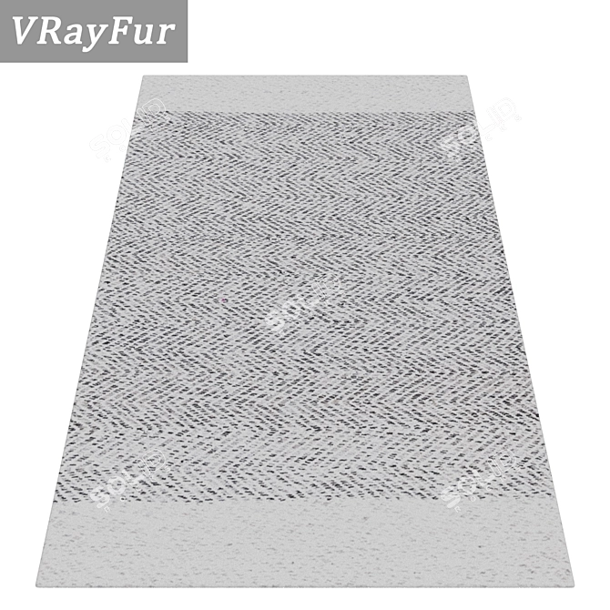 High-Quality Carpet Set 3D model image 5